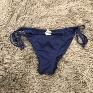 L Space Bikini Bottoms Navy Blue Size medium